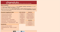 Desktop Screenshot of chansluts.com