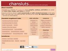 Tablet Screenshot of chansluts.com